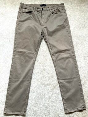 J Brand Kane Straight Fit Auburn Khaki Pants